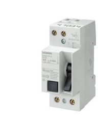 Siemens 5Sm3317-0 Kaçak Akım Koruma Şalteri 80 A, 30 Ma, Un AC: 230 V Artık Akım Devre Kesici, 2-Kutuplu (Muadil Ürün: 5Sv4317-0) - SIEMENS
