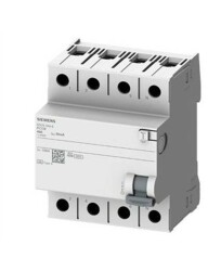 Siemens 5SV5646-6 A Tipi Trifaze Kaçak Akım Rölesi 300mA 63A 400V 3 Faz+N - SIEMENS