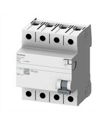 Siemens 5Sv5646-6 A Tipi Trifaze Kaçak Akım Rölesi 300Ma 63A 400V 3 Faz+N - 1