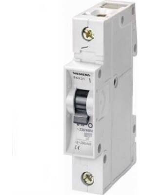 Siemens 5Sx2110-6 Miniature Circuit-Breaker T55 230/400 V, 6Ka, 1-Pole, B, 10 A - 1