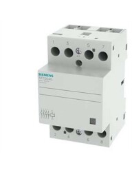 Siemens 5TT5840 0 Insta Kontaktör Kumanda Gerilimi 230V 40A İş Ger 440V 4No - SIEMENS