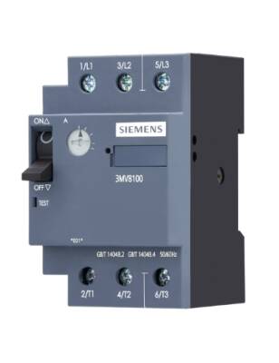 Siemens Sinoplus 3MV8100-0NH00 Motor Koruma Şalteri 2-3.2 A Vida Bağlantılı - 1
