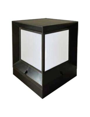 SOLAR LED BAHÇE ARMATÜRÜ 198X198X260 MM 8W/H RGB - 1