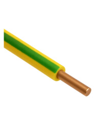 Taş NYA 25mm2 Sarı/Yeşil Halogen Free Alçak Gerilim Enerji Kablosu H07Z1-R - 1