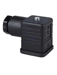 Telemecanique XZCC43FCP40B DIN 43650 A, 4 Pimli, Dirsekli Konnektör - Kablo Rakoru PG 11 - TELEMECANIQUE