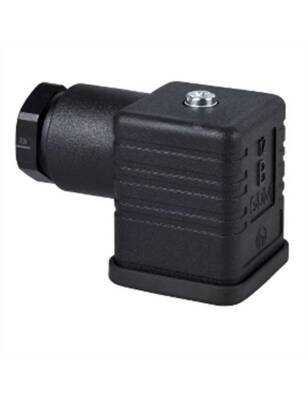 Telemecanique XZCC43FCP40B DIN 43650 A, 4 Pimli, Dirsekli Konnektör - Kablo Rakoru PG 11 - 1