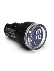 Tork AD116DSV-K 24-500V 22mm Kırmızı Voltmetre - TORK