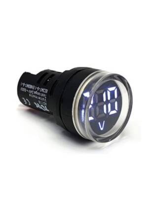 Tork AD116DSV-S 24-500V 22mm Sarı Voltmetre - 1