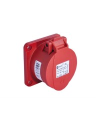Tp Electric 3105-322-1675 5X16A CEE Norm Düz Makine Prizi 75X75 Vidalı IP44 - TP ELEKTRİK