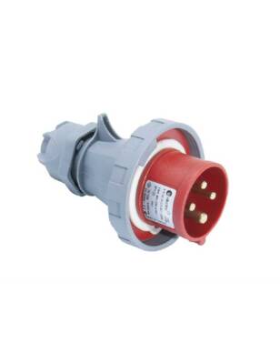 Tp Electric 3123-301-1600 4X16A CEE Norm Düz Fiş Vidalı IP67 - 1