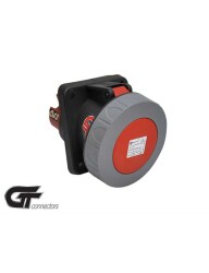 Tp Electric 3134-309-1699 5X63A CEE Norm(GT) Eğik Makine Prizi 100X107 Vidalı IP67 - TP ELEKTRİK
