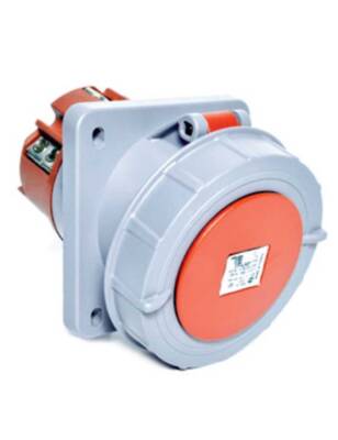 Tp Electric 3137-309-1600 4X125A Eğik Makine Prizi 114X114 Vidalı IP67 - 1