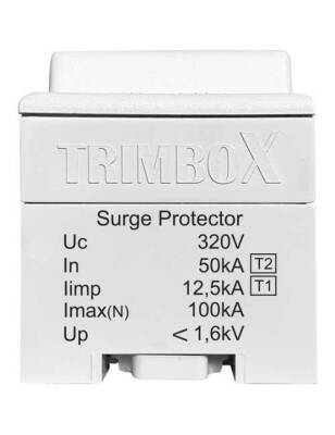 TRİMBOX YM3T1T2 B C Sınıfı 4 Kutuplu Parafudr (50kA) - 1