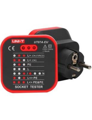 Uni-T Ut07B-Eu Ut07B-Eu Soket Test Cihazı - 1