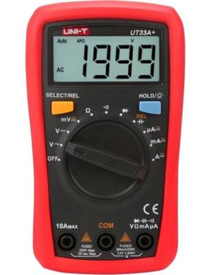 Uni-T UT33A+ Avuç İçi Dijital Multimetre - 1