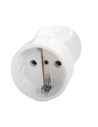 Viko 90301800 Topraklı Dişi Fiş (220V Uzatma Prizi) - VİKO