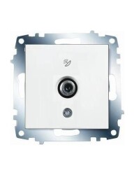 Viko 90967038 K/M Beyaz Uydu Prizi F Kon - 10DB Mekanizması + D/K - 1