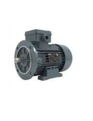 Volt 3 kW / 4 HP 3000 Devir Monofaze Elektrik Motoru - VSSA 100 L2A , B34 Ayaklı ve Küçük Flanşlı, Alüminyum Gövde, Mil Çapı 28 - 1